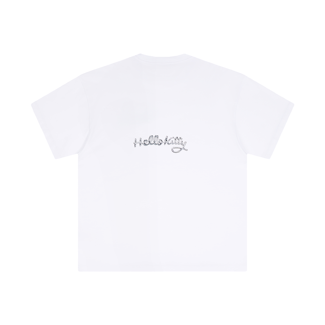 젠티 x 헬로 키티 티셔츠 크롬 01 화이트(Gentii x Hello Kitty T-Shirt Chrome 01 White) - 2