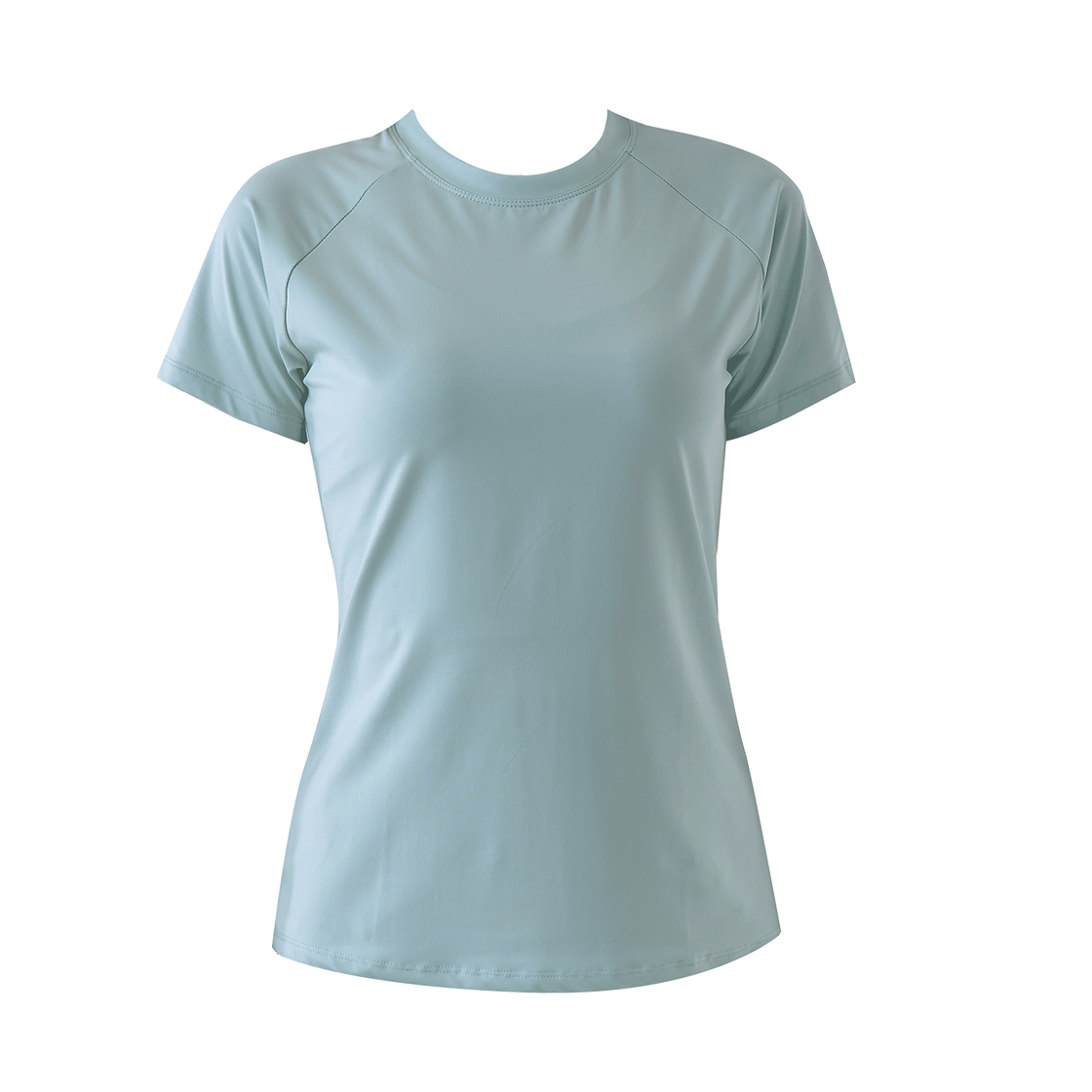 녹족 요가복 에센셜 쿨링 반팔티셔츠 민트(Nokjok Yoga Wear Essential Cooling Short-Sleeve T-shirt Mint)