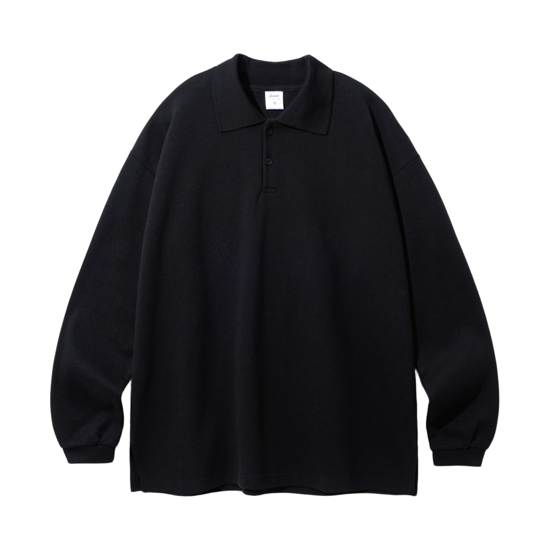 YHLT2471_black_29 JEMUT Cheff Collar Long T-shirts Black YHLT2471