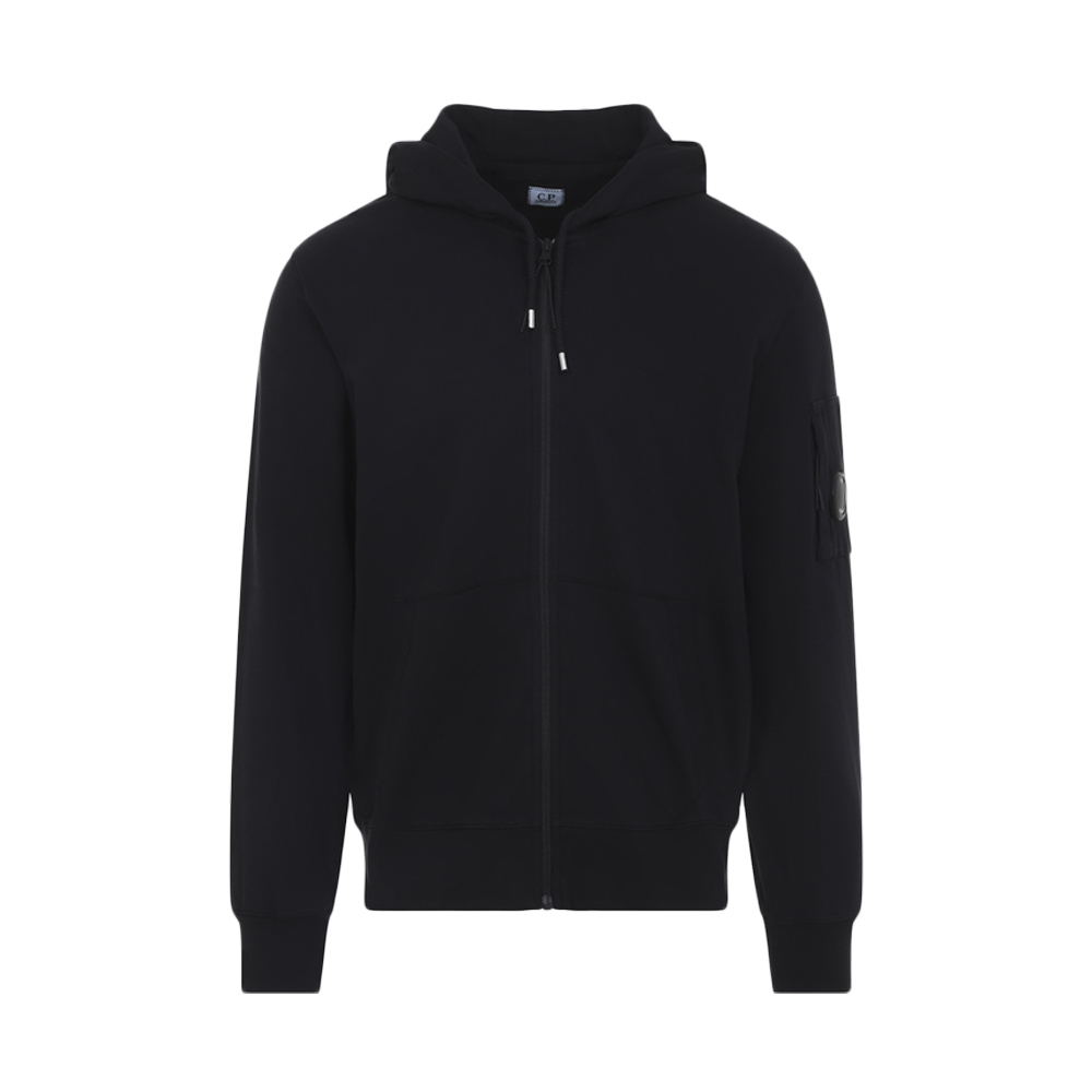 [25% 쿠폰] C.P. 컴퍼니 집 후드 렌즈 스웨트셔츠 블랙 - 26SS([25% 쿠폰] C.P. Company Zip Hooded Lens Sweatshirt Black - 26SS) - 2