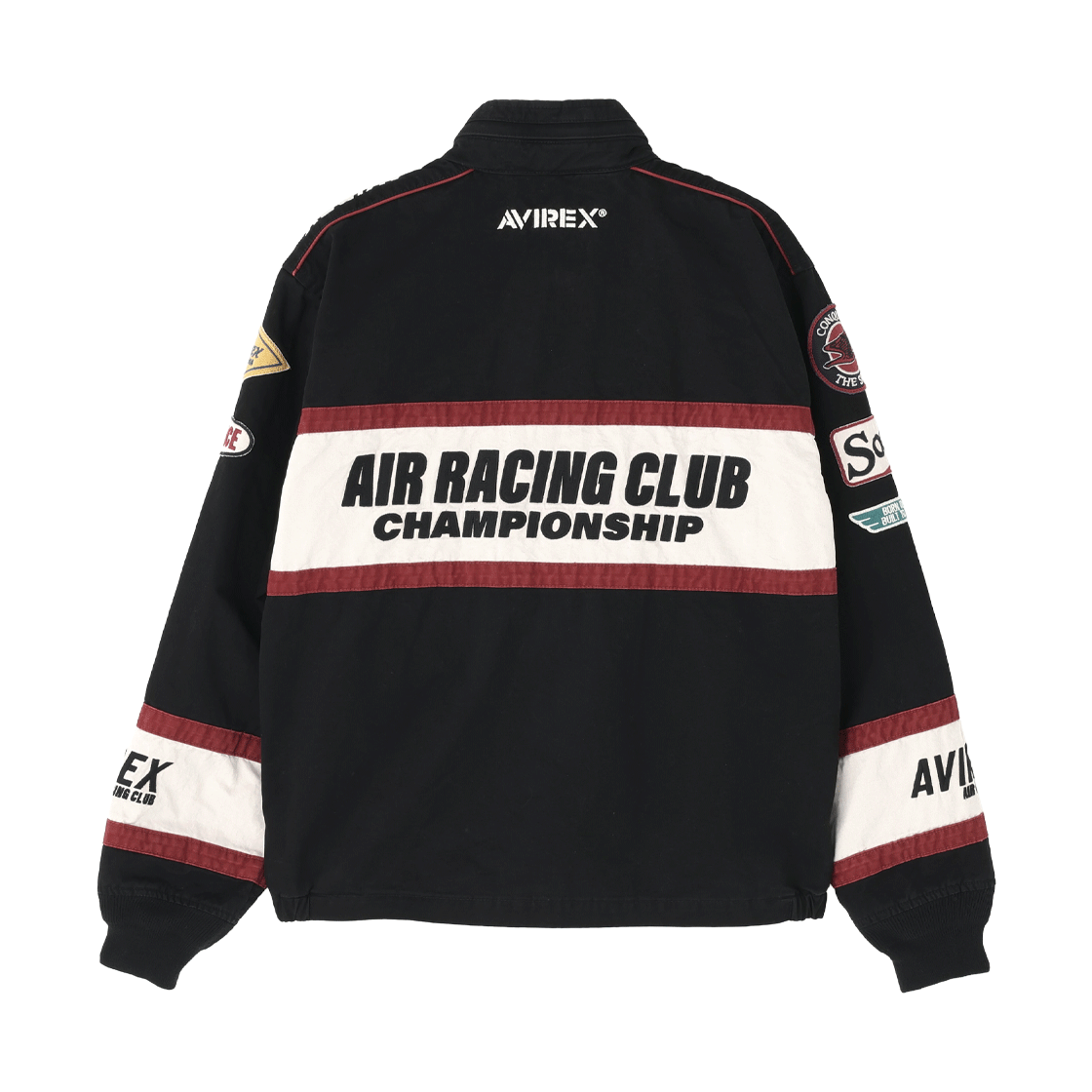 [예약배송] 아비렉스 클래식 레이싱 자켓 블랙([예약배송] Avirex Classic Racing Jacket Black) - 2