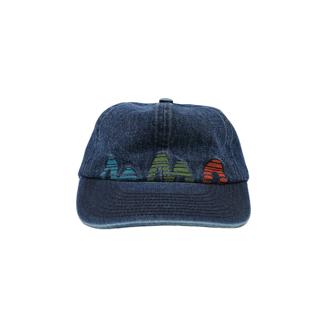 에메모가든 에메모 레트로 로고 워시드 캡(mmogarden mmo Retro Logo Denim Washed Cap)