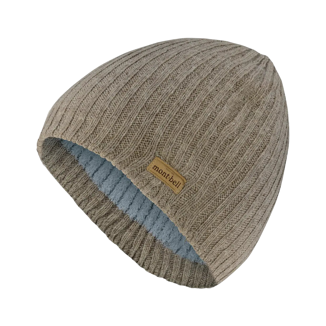 1118586 Montbell Rib Knit Watch Cap #1 Sand