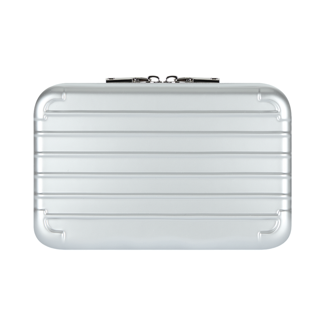 젠티 x 헬로 키티 하드 파우치 크롬 01 실버(Gentii x Hello Kitty Hard Pouch Chrome 01 Silver) - 2