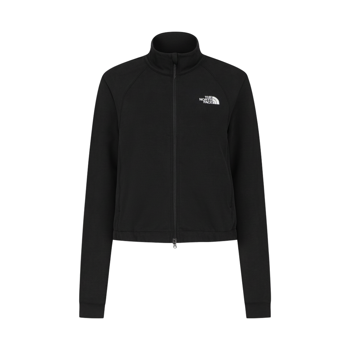 (W) 노스페이스 화이트 라벨 드레이프 집 업 블랙 - 26FW((W) The North Face White Label Drape Zip Up Black - 26FW) - 2