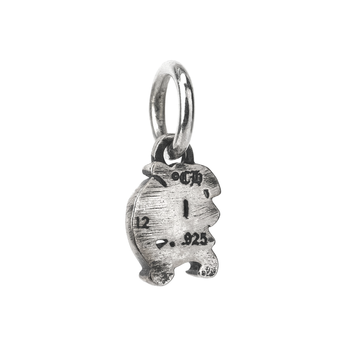 크롬하츠 미니 알파벳 스택 H 이니셜 펜던트 실버(Chrome Hearts Mini Alphabet Stack H Initial Pendant Silver) - 2