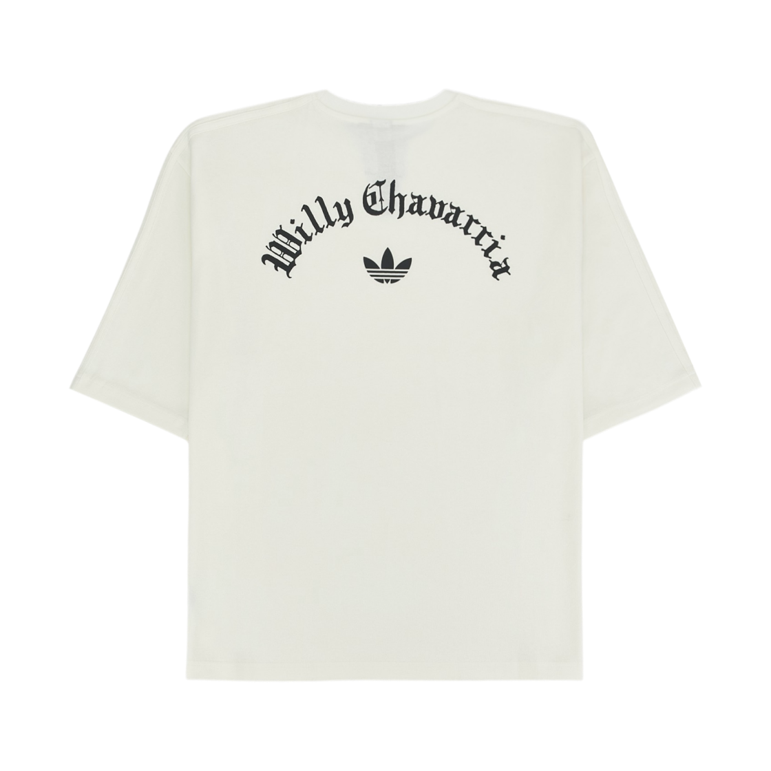 JW4053 Adidas x Willy Chavarria Signature T-Shirt Off White - KR Sizing