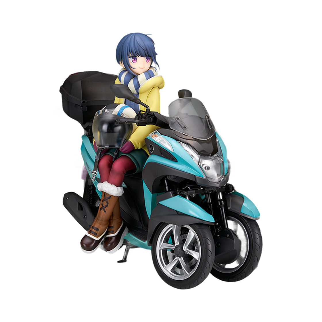알터 유루캠 시마 린 삼륜 바이크 포함 1/10 피규어(Alter Yurucamp Shima Rin With Three-Wheel Scooter 1/10 Scale Figure)