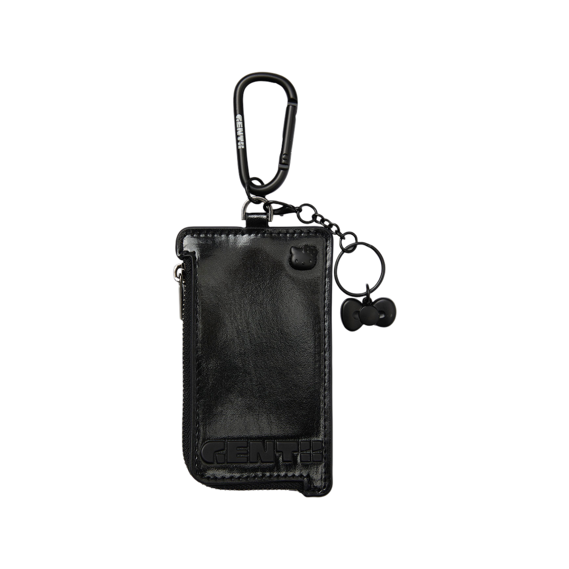젠티 x 헬로 키티 카드 케이스 크롬 01 블랙(Gentii x Hello Kitty Card Case Chrome 01 Black) - 2