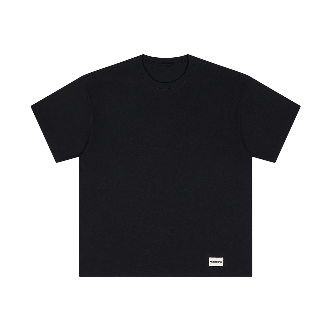 젠티 x 헬로 키티 티셔츠 크롬 02 블랙(Gentii x Hello Kitty T-Shirt Chrome 02 Black) - 2
