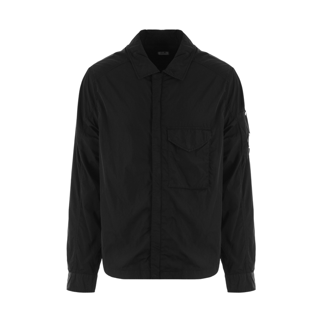 15CMOS041A 005904G 999 [25% 쿠폰] C.P. Company Chrome-R Zipped Overshirt Black - 23FW