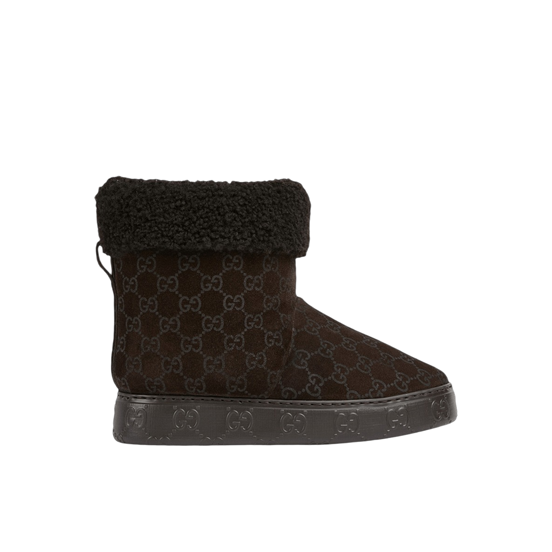 836561-AAE27-8641 (W) Gucci Short Snow Boots Black