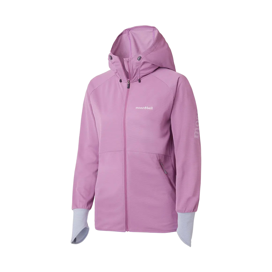 1132220 (W) Montbell Field Cool Full-Zip Hoodie Lavender