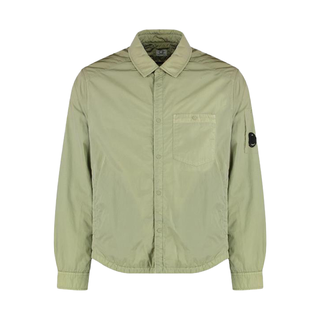 20CMOS056A 005904G 610 [25% 쿠폰] C.P. Company Chrome-R Padded Lens Overshirt Moss Gray Green - 26SS