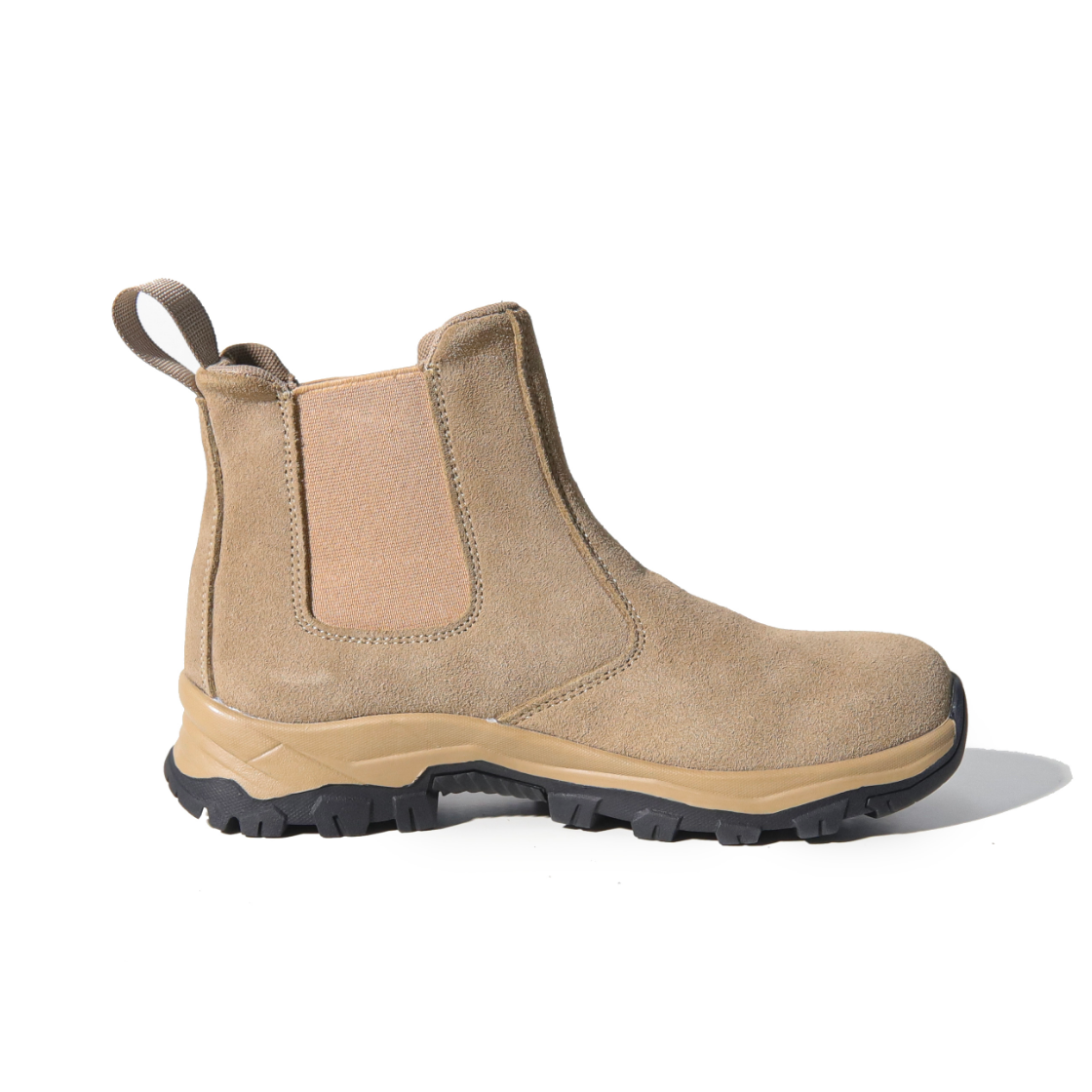슬로우스텝 SP1016 워크웨어 스웨이드 첼시부츠 베이지(SLOWSTEP SP1016 Workwear Chelsea Boots Beige) - 4