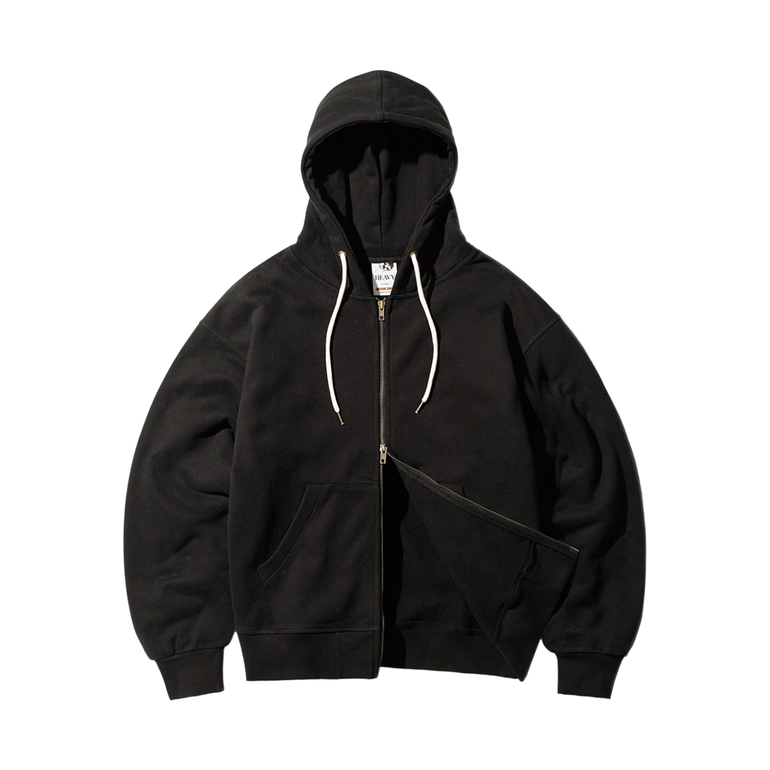 SJHD1502_black_29 FP142 MTOR authentic hood zip-up black SJHD1502