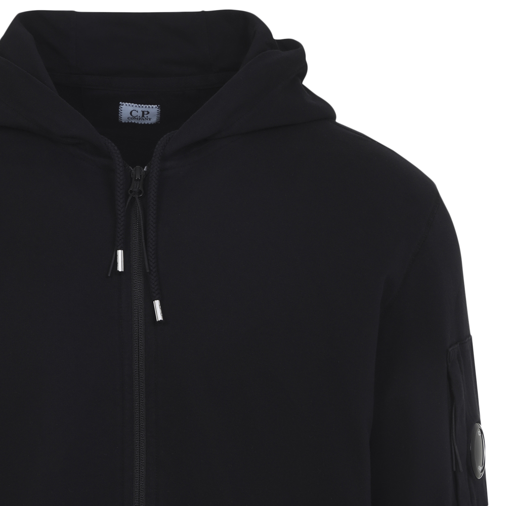 [25% 쿠폰] C.P. 컴퍼니 집 후드 렌즈 스웨트셔츠 블랙 - 26SS([25% 쿠폰] C.P. Company Zip Hooded Lens Sweatshirt Black - 26SS) - 4