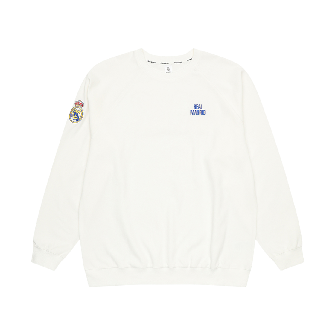 GRMFSW01 Real Madrid CF 1902 Sweatshirt Off White