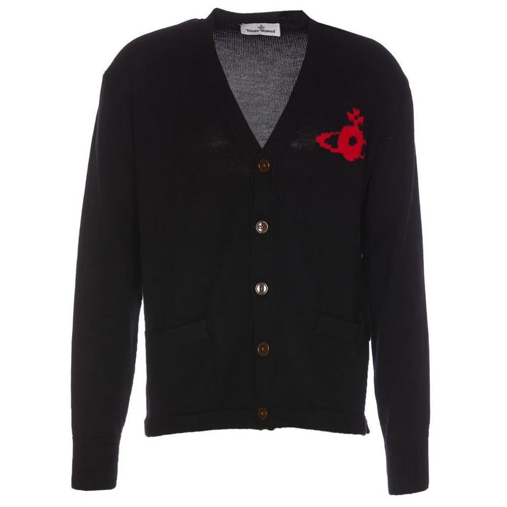 [25% 쿠폰] 비비안 웨스트우드 ORB 로고 알렉스 가디건 - 24FW([25% 쿠폰] Vivienne Westwood ORB Logo Alex Cardigan - 24FW) - 2