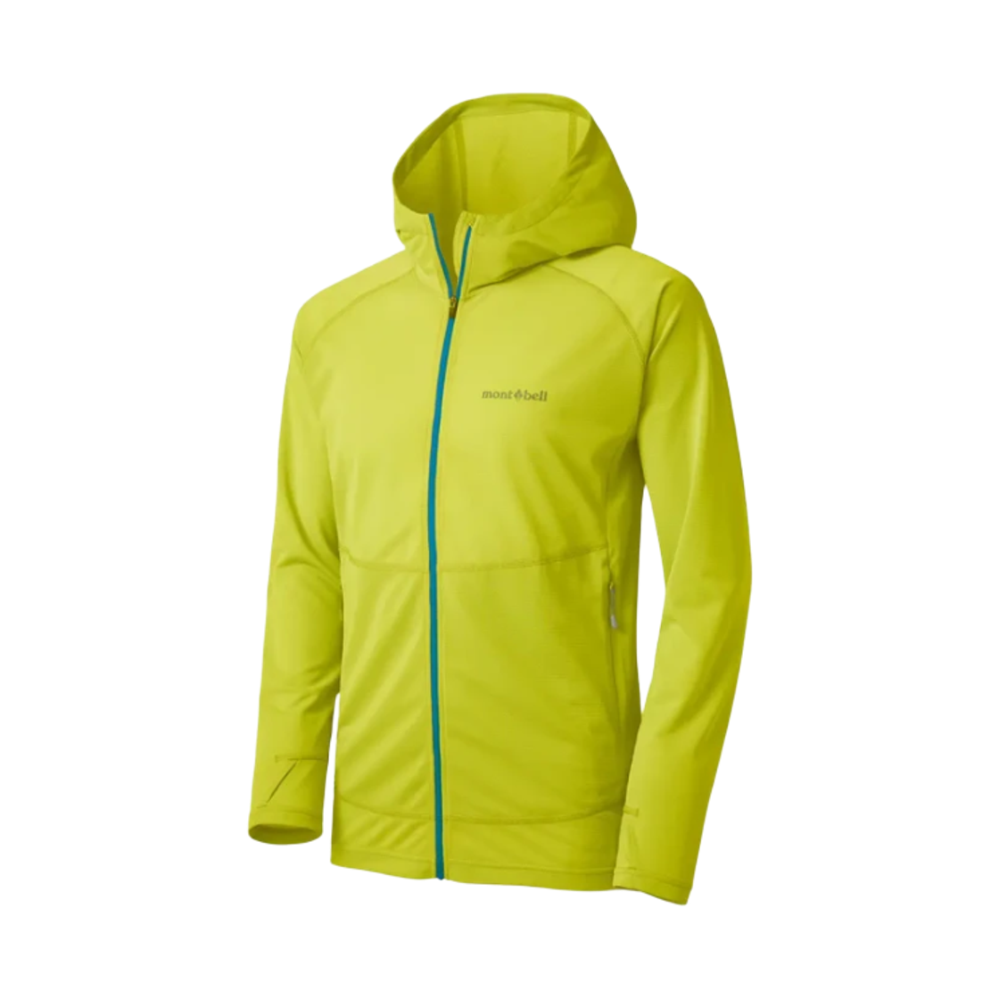 2304493 Montbell Cool Full-Zip Hoodie Yellow