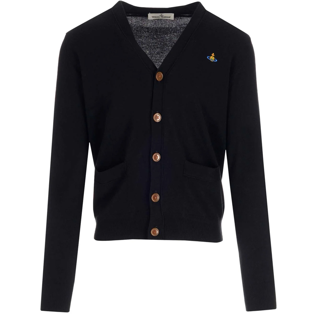 [25% 쿠폰] 비비안 웨스트우드 가디건 블랙([25% 쿠폰] Vivienne Westwood Cardigan Black) - 2