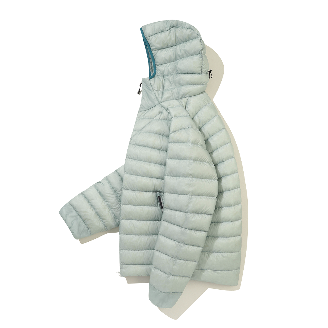 시에라디자인 뮤어 경량 구스다운 후드자켓 라이트 그레이(SIERRA DESIGNS Muir Lightweight Goose Down Hooded Jacket Light Grey) - 2