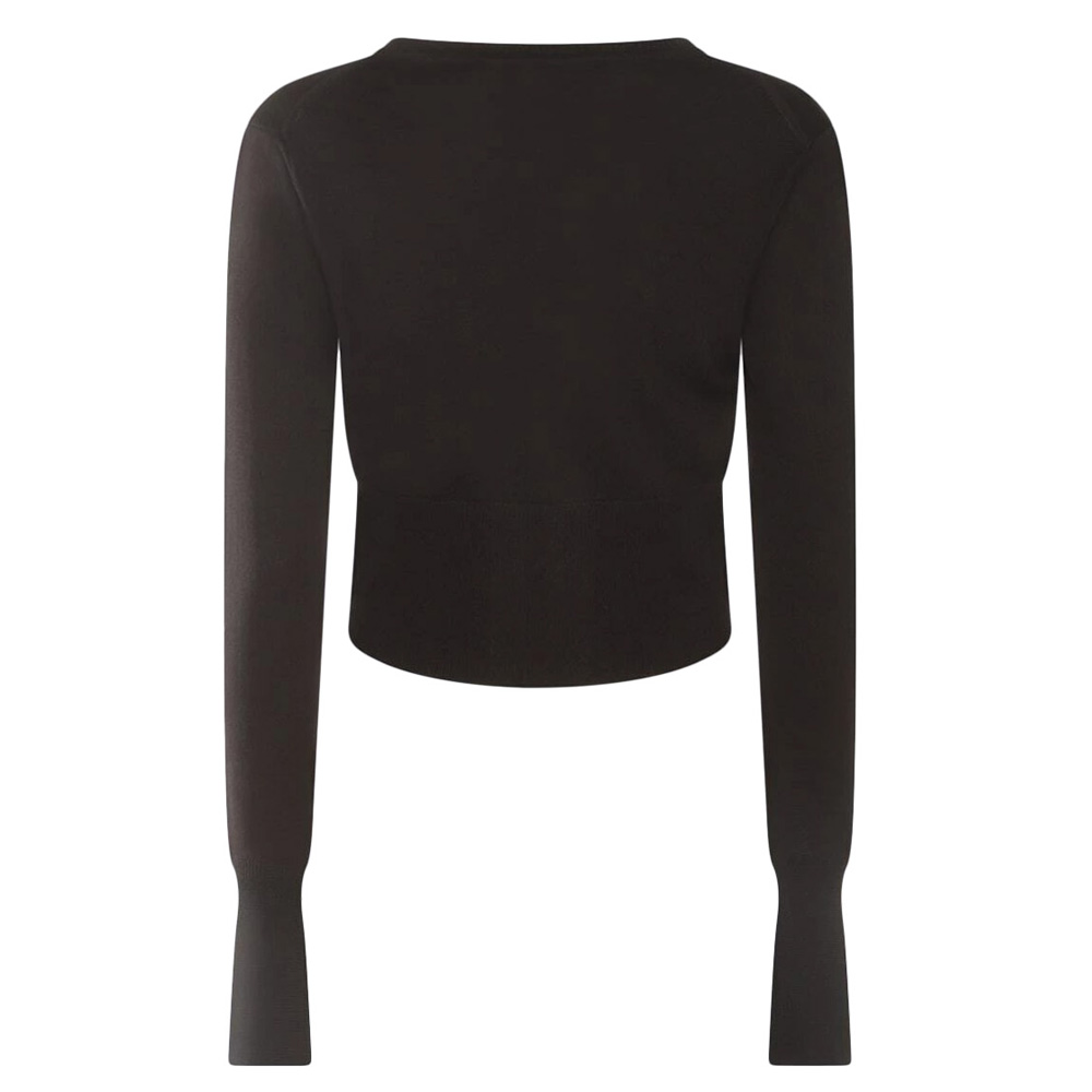 [25% 쿠폰] (W) 비비안 웨스트우드 베아 크롭 가디건 블랙([25% 쿠폰] (W) Vivienne Westwood Bea Cropped Cardigan Black) - 3