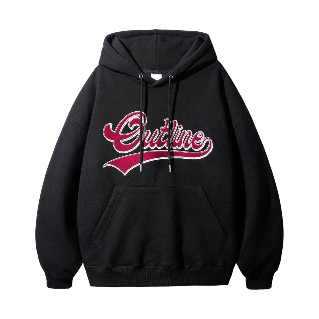 OYHD2537_black_29 JEMUT Outline Overfit Napping Hood Black OYHD2537