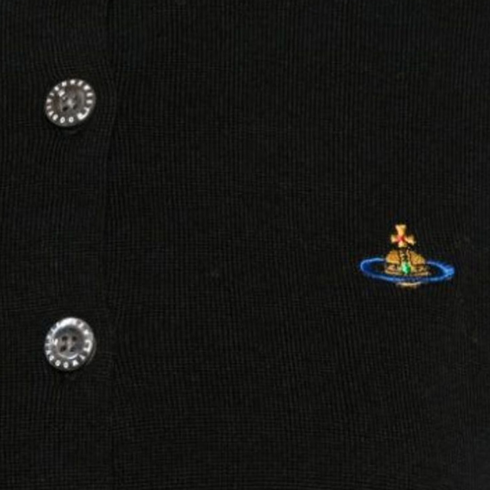 [25% 쿠폰] (W) 비비안 웨스트우드 베아 크롭 가디건 블랙([25% 쿠폰] (W) Vivienne Westwood Bea Cropped Cardigan Black) - 4