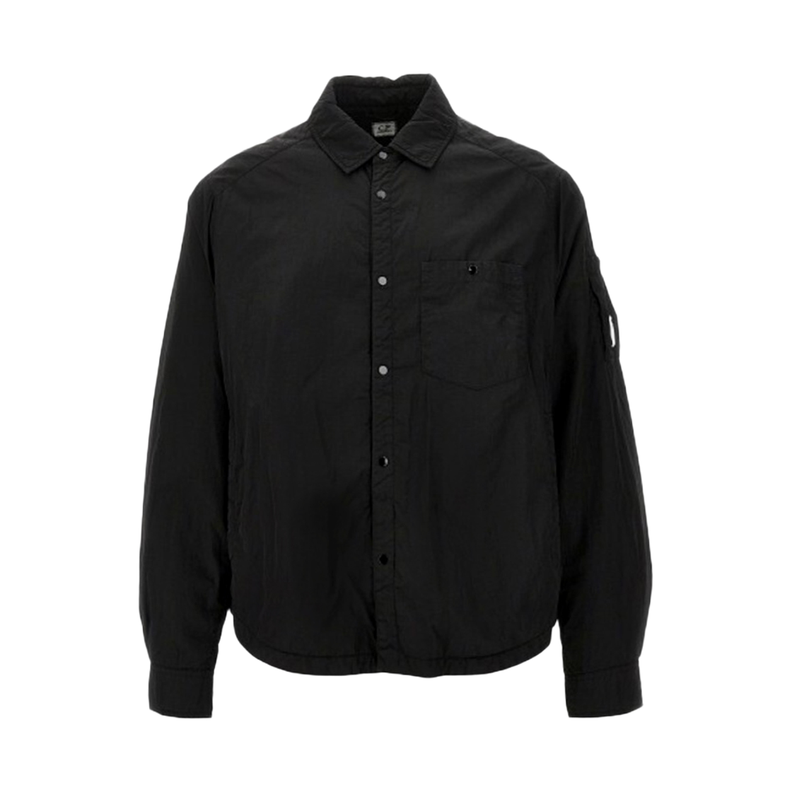 20CMOS056A 005904G 999 [25% 쿠폰] C.P. Company Chrome-R Padded Lens Overshirt Black - 26SS