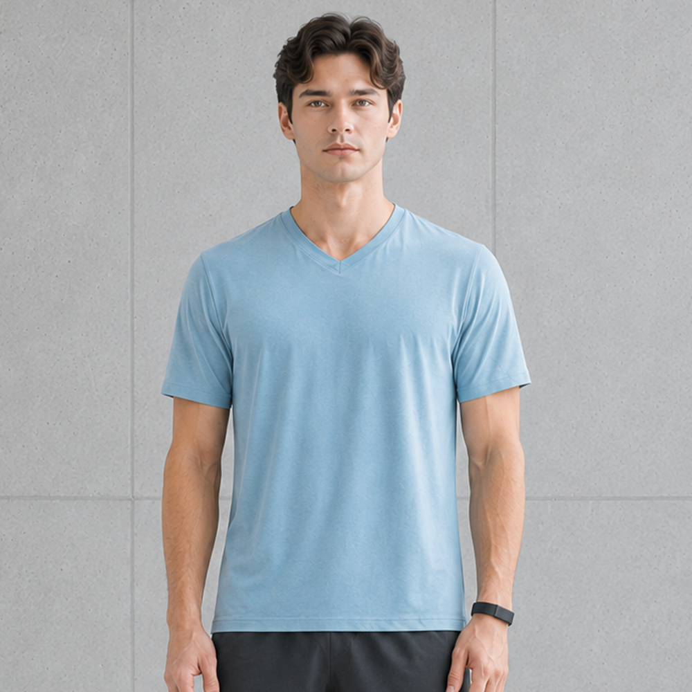 녹족 맨즈 러닝웨어 녹스 쿨링 반팔티셔츠 민트(Nokjok Men’s Running Wear Nox Cooling Short-Sleeve Mint) - 2