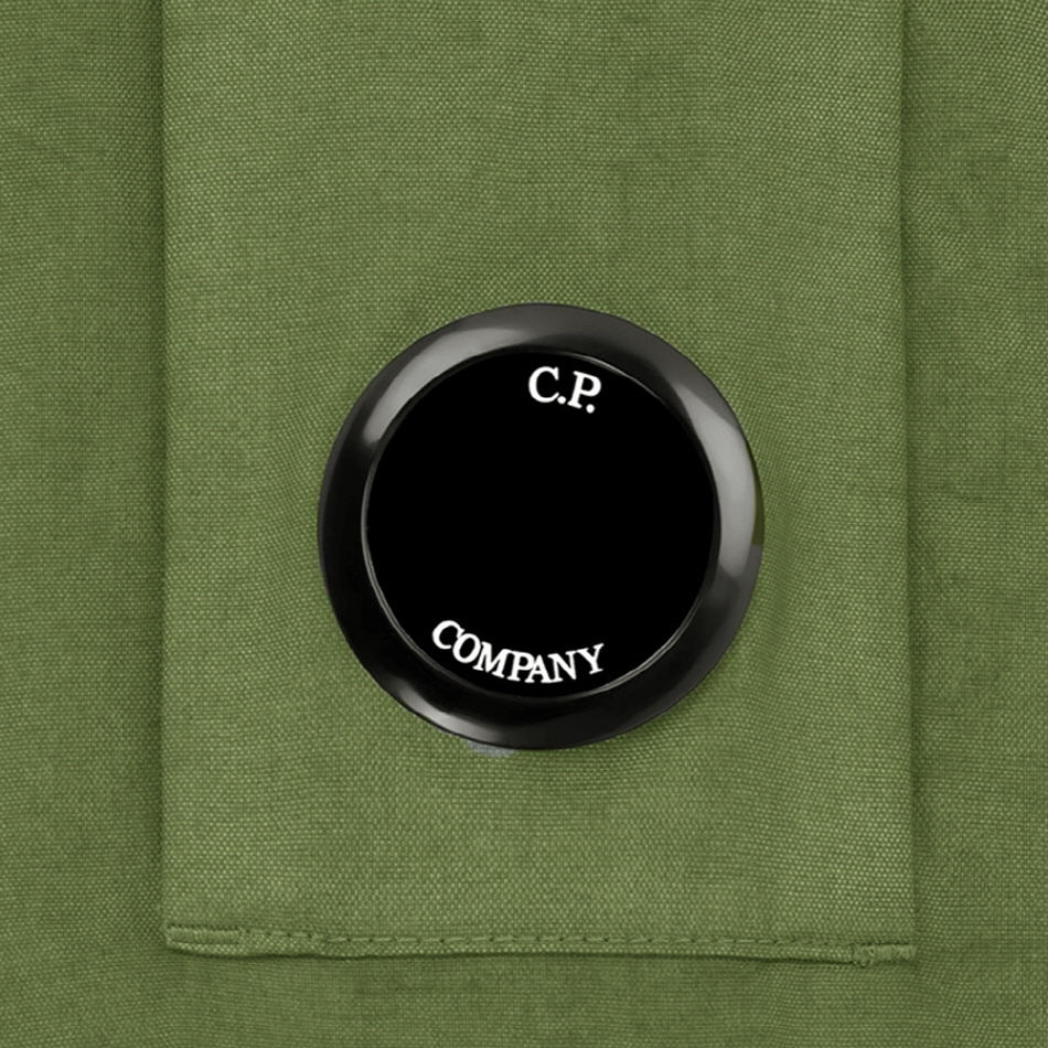 [25% 쿠폰] C.P. 컴퍼니 테일론 P 오버셔츠 번트 올리브 그린 - 22SS([25% 쿠폰] C.P. Company Taylon P Overshirt Burnt Olive Green - 22SS) - 4