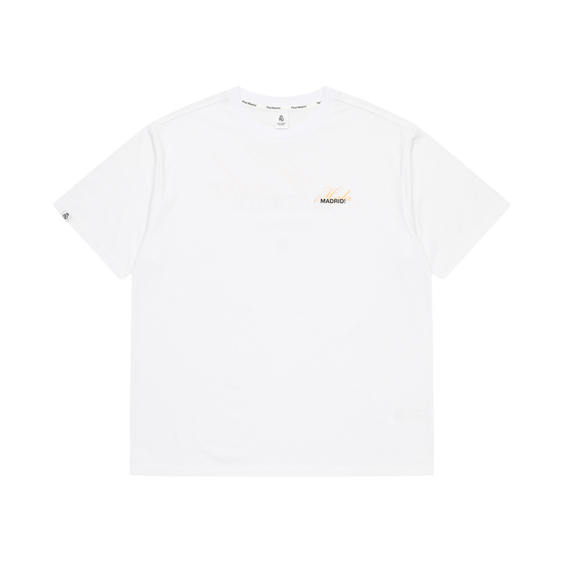 GRMFSS01 Real Madrid CF Hala Short Sleeve T-Shirt White