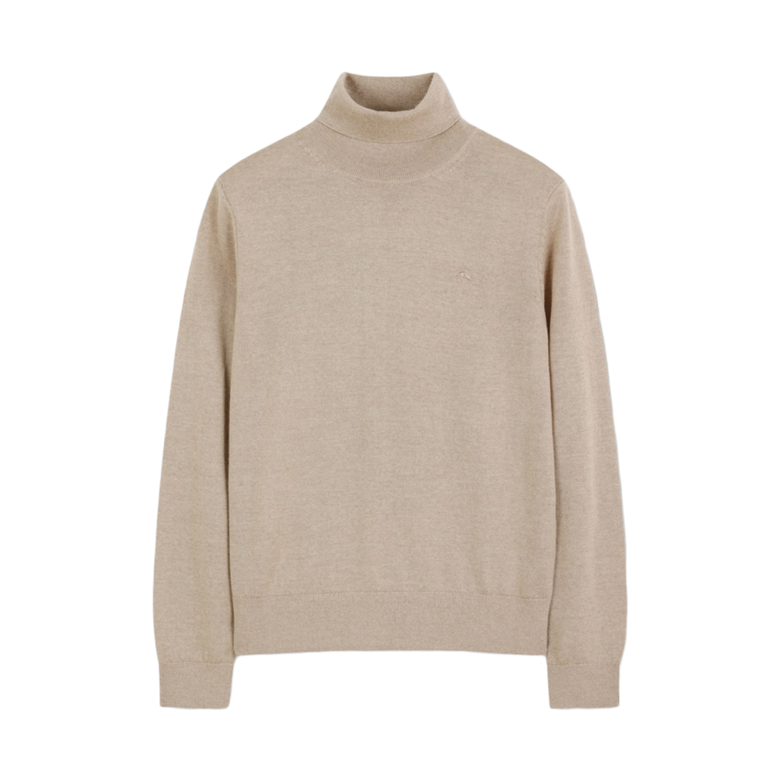 브룩스브라더스 여성 울 솔리드 터틀넥 베이지(BrooksBrothers Women's Wool Solid Turtleneck Beige)
