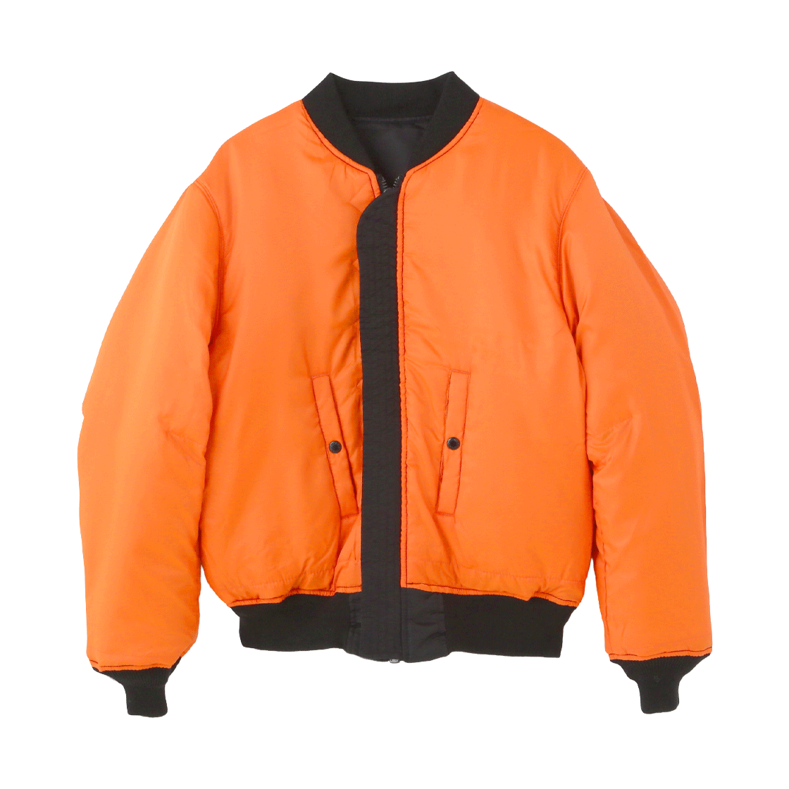 아비렉스 커머셜 MA-1 로고 블랙(Avirex Commercial MA-1 Logo Black) - 3