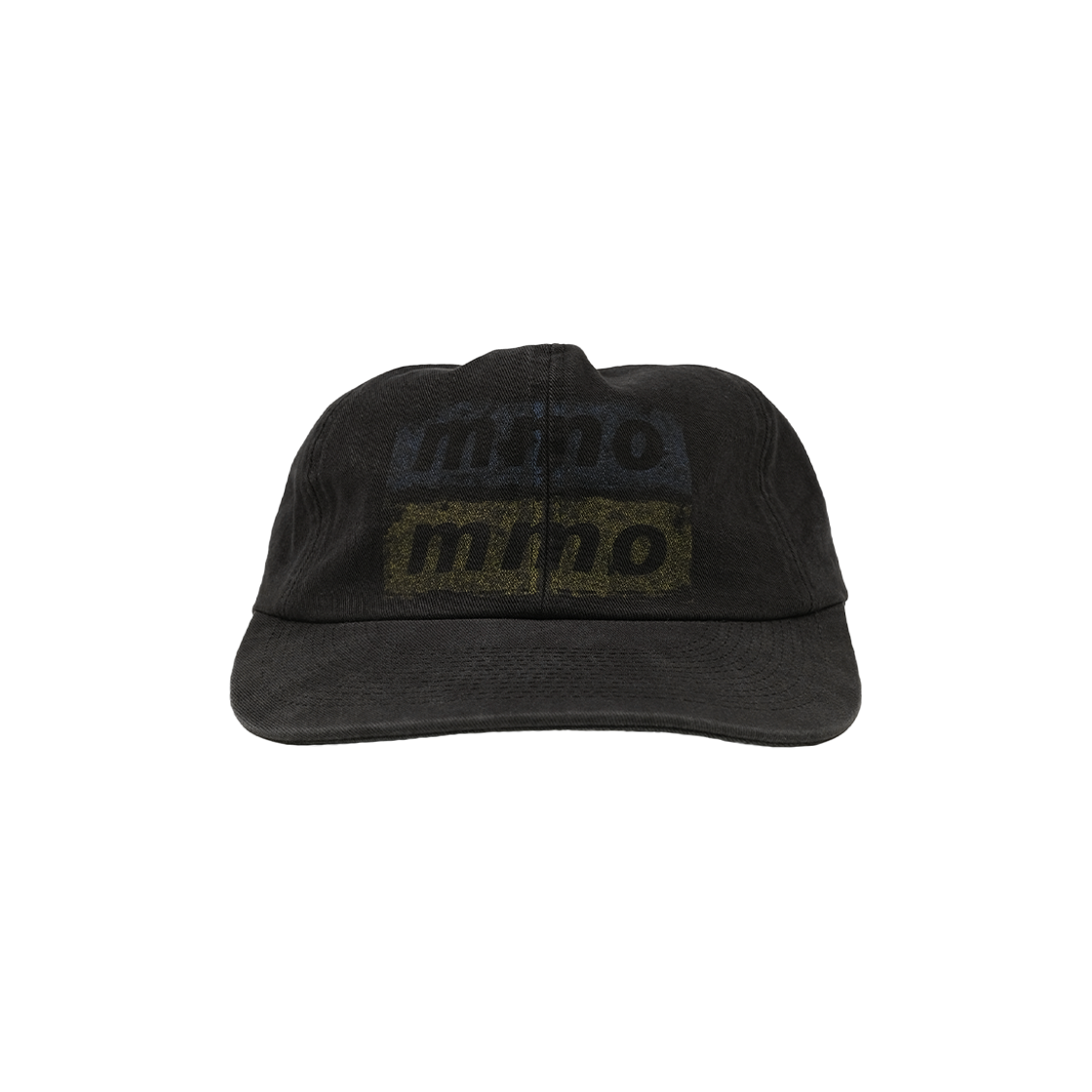 에메모가든 에메모 페이드 로고 워시드 캡 블랙(mmogarden mmo Faded Logo Washed Cap Black)