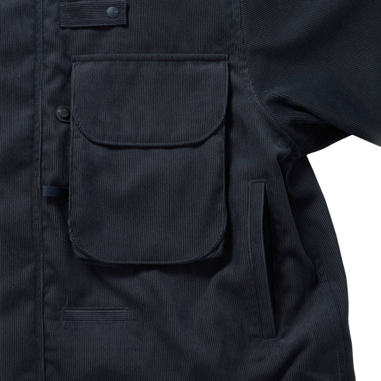 다이와 피어39 테크 웨이딩 자켓 코듀로이 다크 네이비 - 26FW(DAIWA PIER39 Tech Wading Jacket Corduroy Dark Navy - 26FW) - 5
