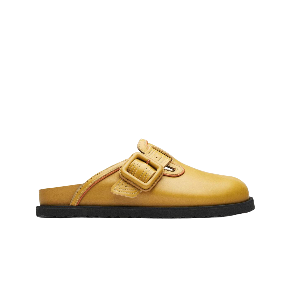 1032371 Birkenstock 1774 Boston Leather Mustard Brown - Narrow