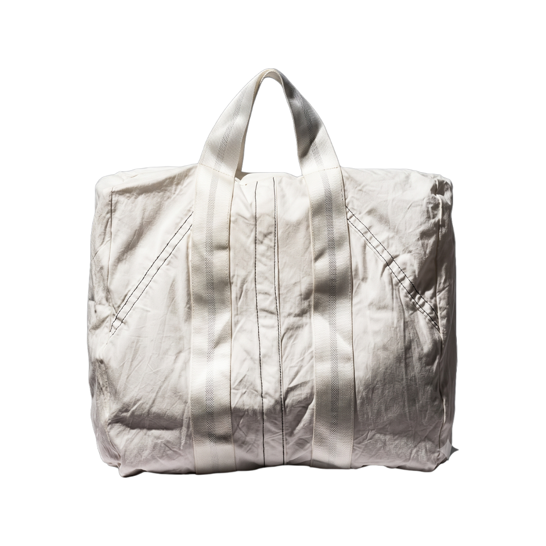 푸에브코 빈티지 파라슈트 라이트 백 화이트 - 26FW(Puebco Vintage Parachute Light Bag White - 26FW)