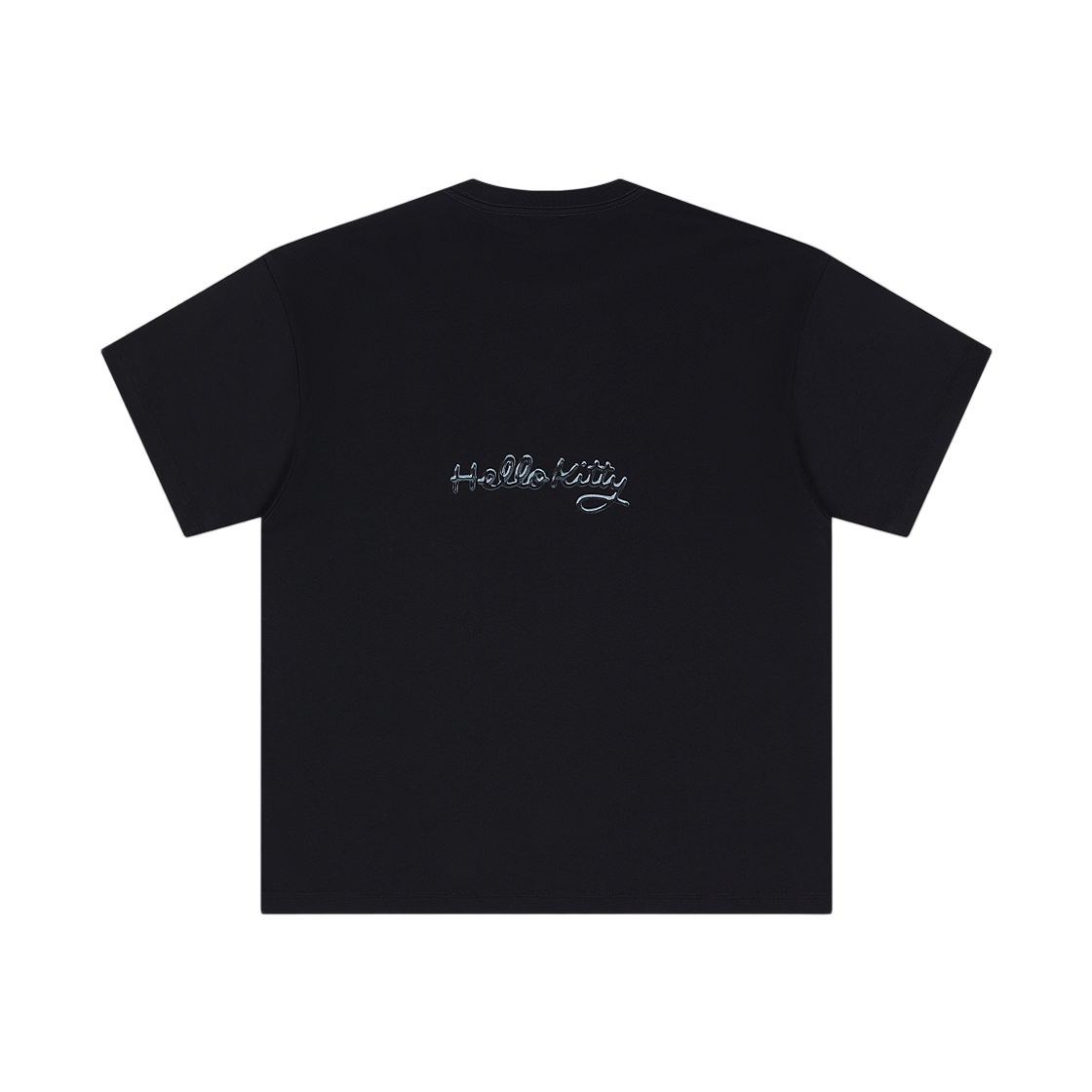 젠티 x 헬로 키티 티셔츠 크롬 01 블랙(Gentii x Hello Kitty T-Shirt Chrome 01 Black) - 2