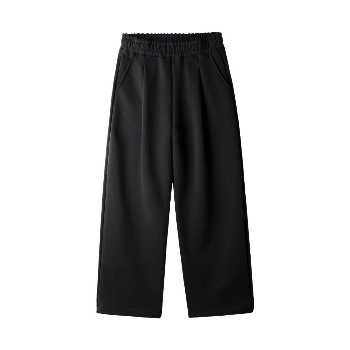 ISLP2662_black_29 JEMUT Daycut One Tuck Sweatpants Black ISLP2662
