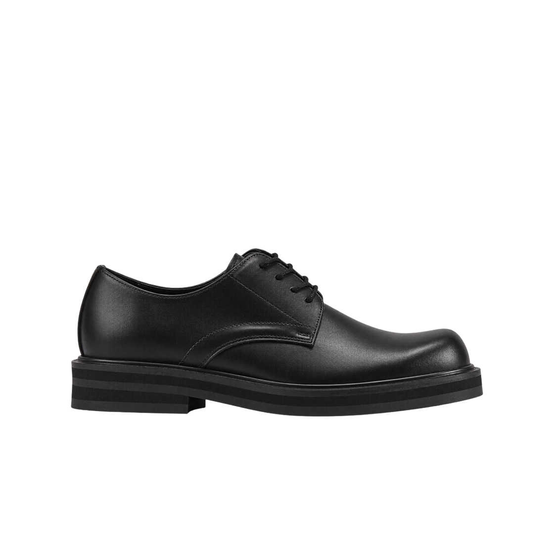 슬로우스텝 SP3204 로렌스 4홀 스퀘어 더비슈즈 블랙(SLOWSTEP SP3204 Lawrence 4 Hole Square Toe Derby Shoes Black)