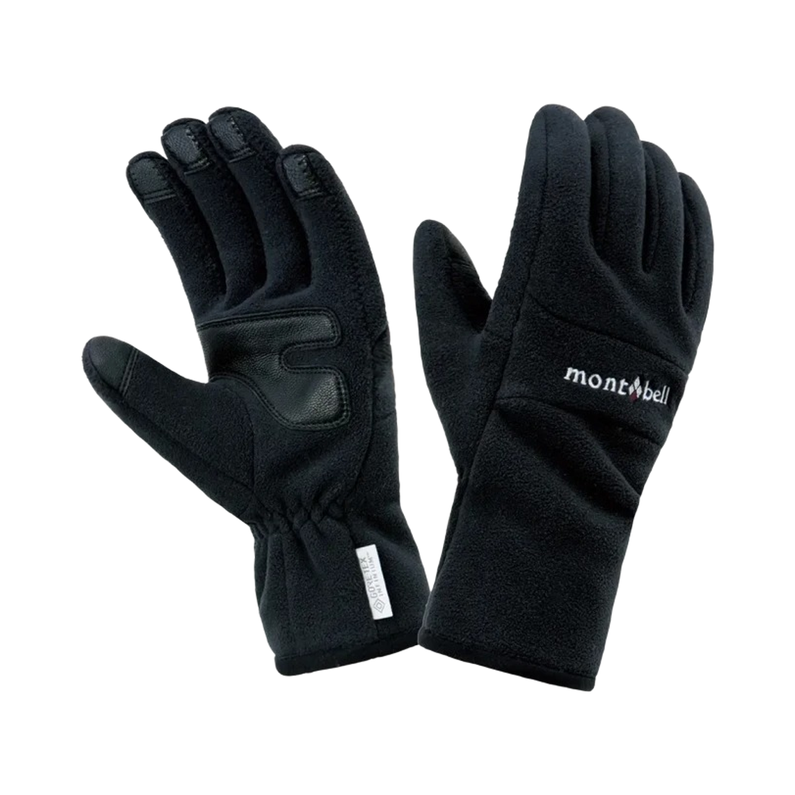 1118545 (W) Montbell Windstopper Thermal Gloves Black