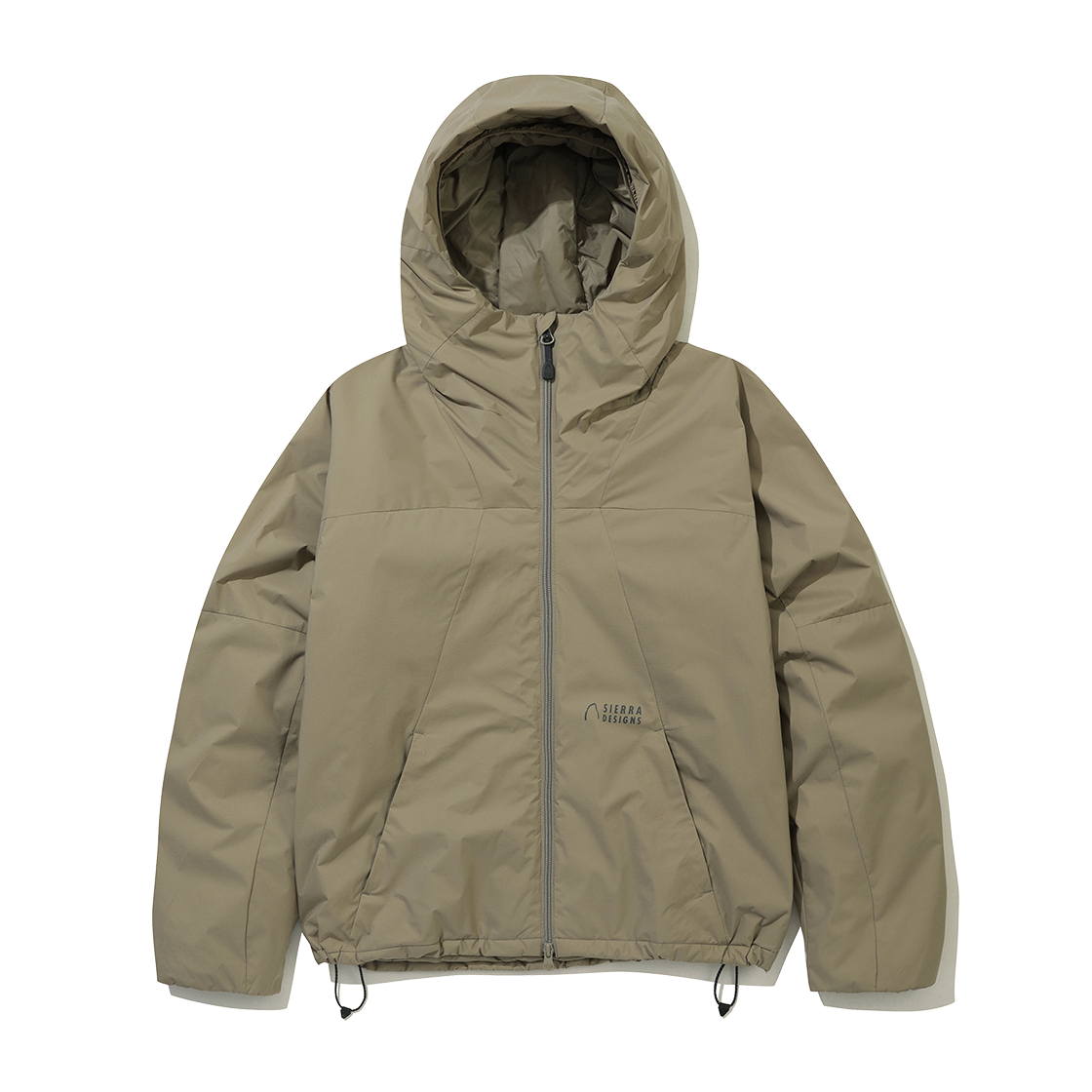 N6322HPJ91BEI SIERRA DESIGNS W GRAND MOTHERSHIP Lightweight Insulation Hooded Jacket Beige