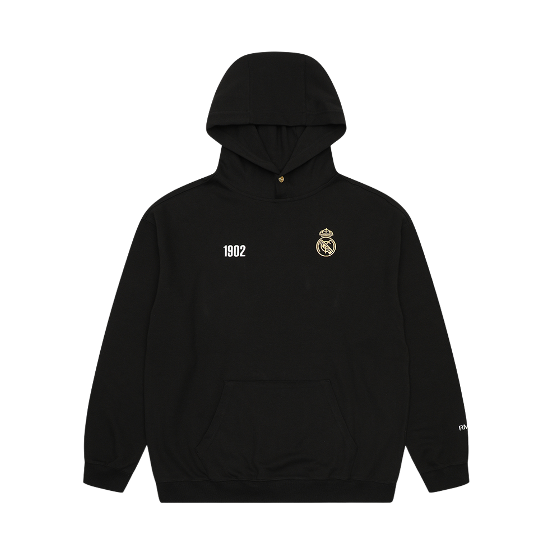 GRMFHD01 Real Madrid CF 1902 Hoodie Black