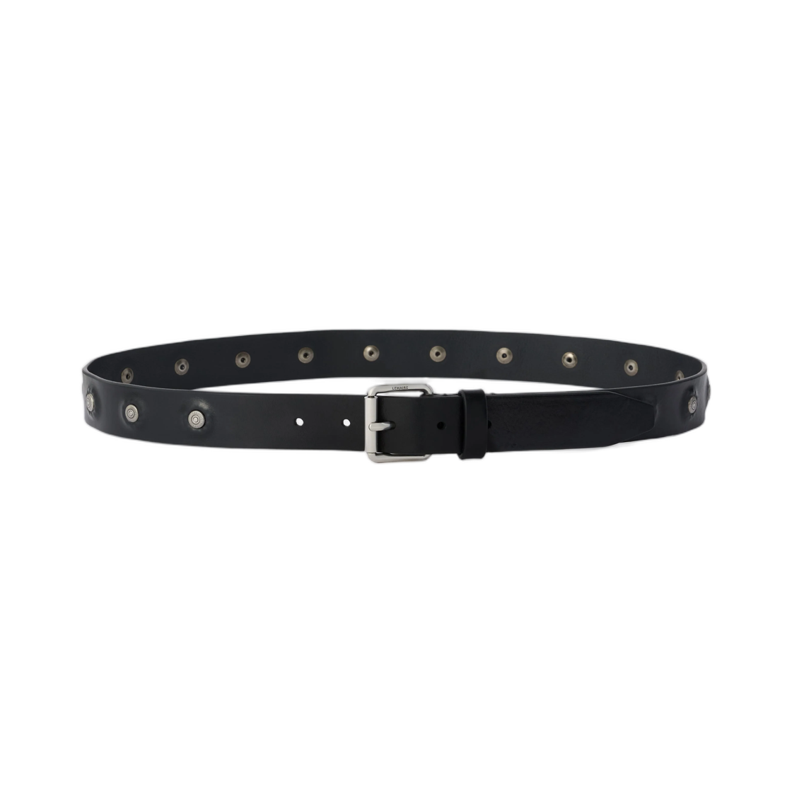 BE0009-LL0055-999 Lemaire Marguerite Belt in Vegetable Tanned Leather Black
