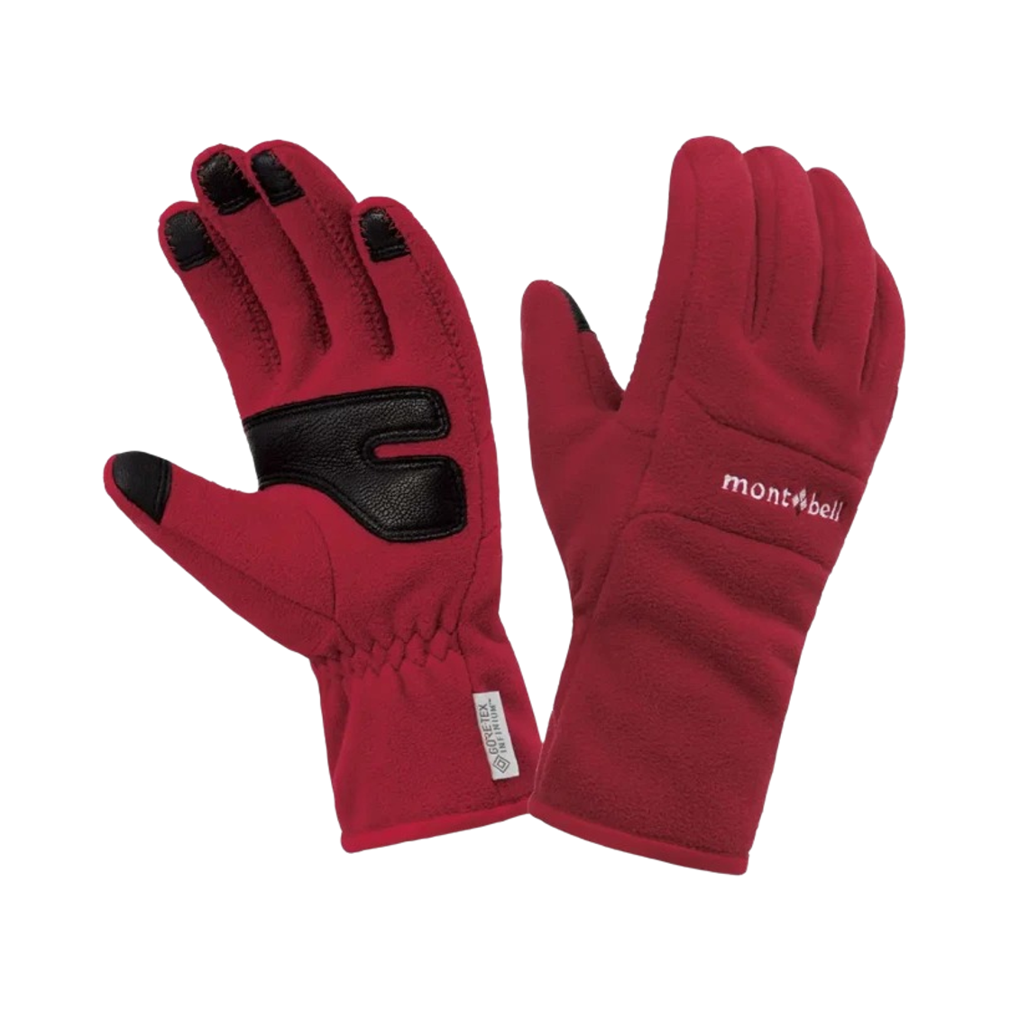 1118545 (W) Montbell Windstopper Thermal Gloves Garnet