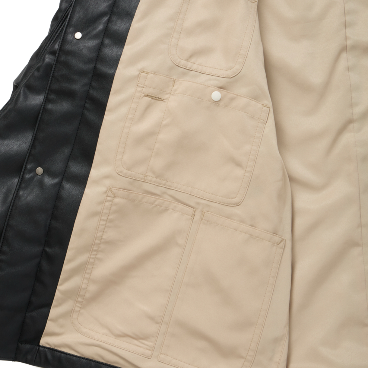 다이와 피어39 테크 신세틱 스킨 초어 자켓 블랙 - 26FW(DAIWA PIER39 Tech Synthetic Skin Chore Jacket Black - 26FW) - 4