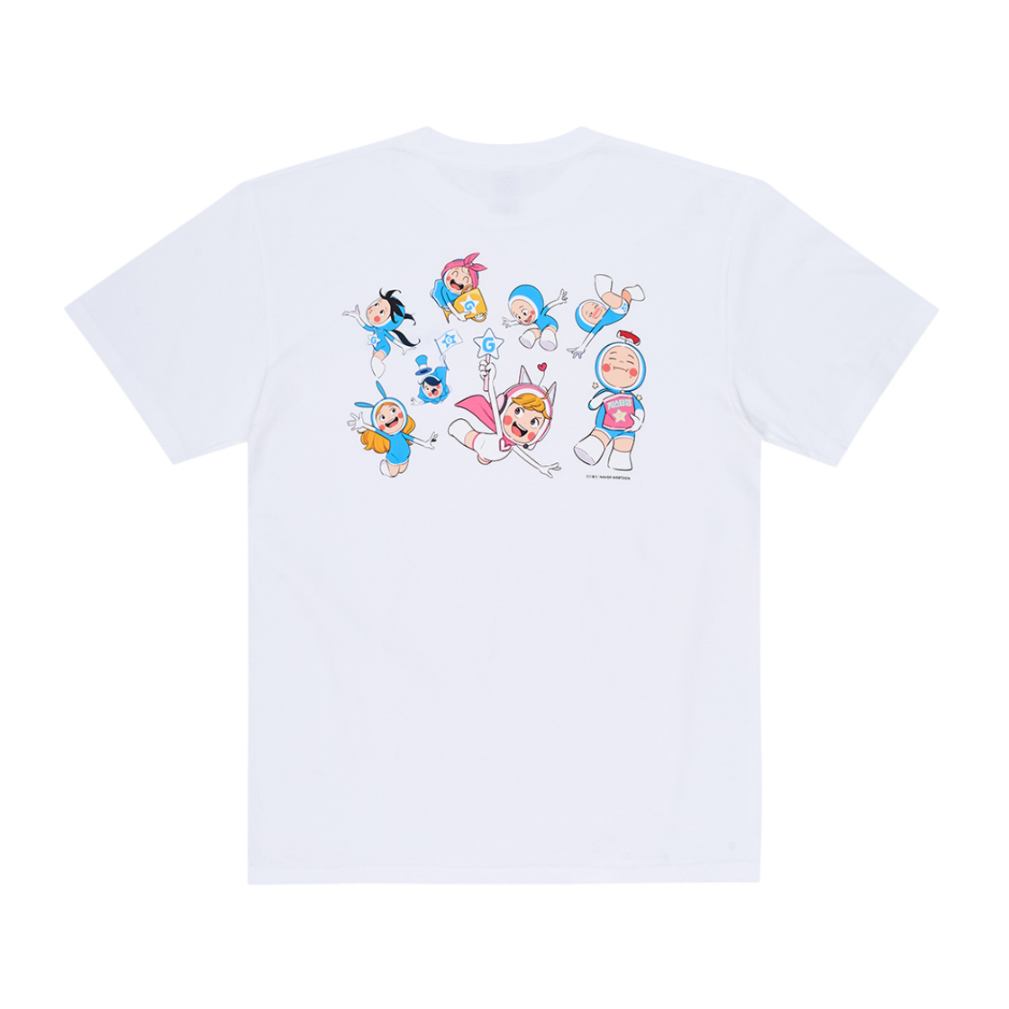 지스타 x 유미의 세포들 - 티셔츠 화이트(G-STAR x Yumi's Cells – T-Shirt White)
