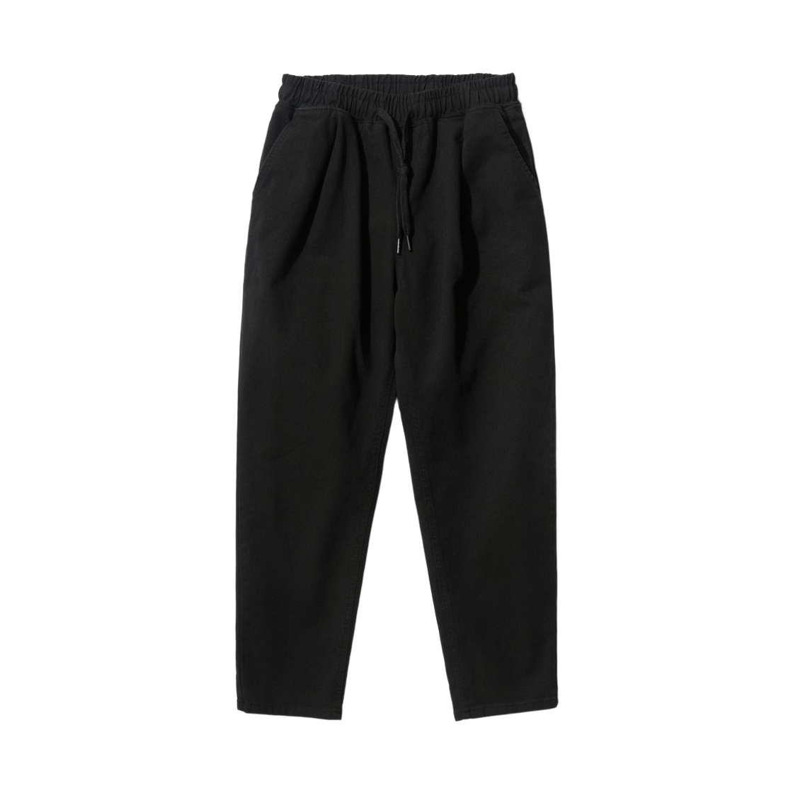 KJLP2392_black_29 JEMUT Deer Soft Washing Banding Pants Black KJLP2392
